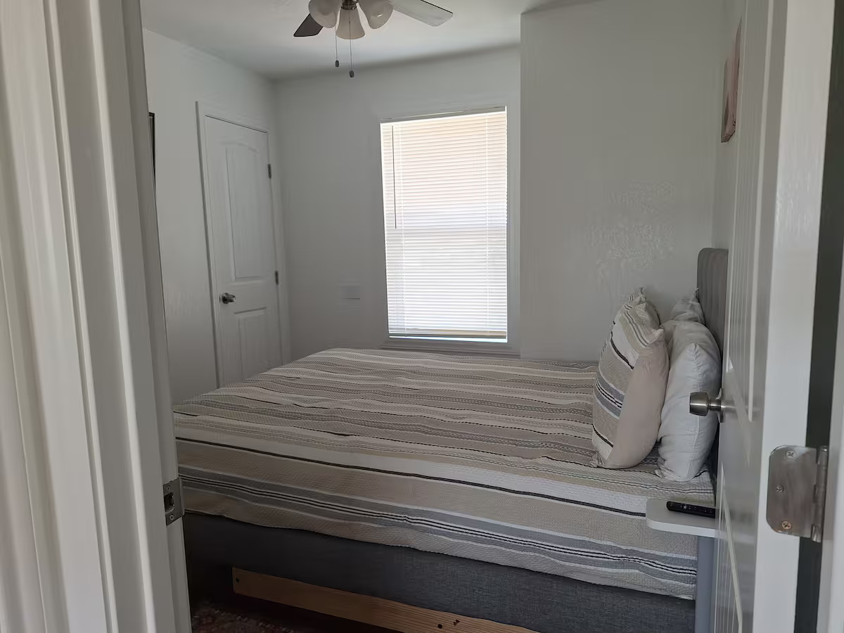 Striped Bedroom